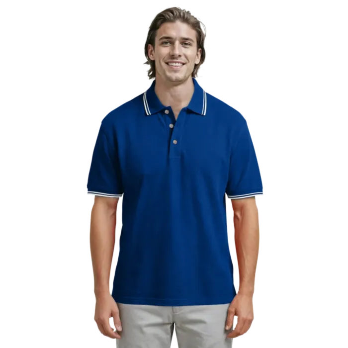 Royal White Stripe
