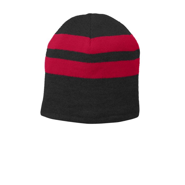 Black/ Athletic Red