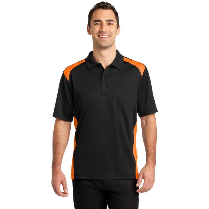 Black/ Shock Orange