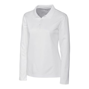 Undecorated LQK00066 Clique L/S Spin Lady Pique Polo