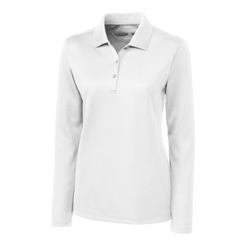 Undecorated LQK00068 Clique L/S Ice Lady Pique Polo