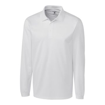 Undecorated MQK00079 Clique L/S Ice Pique Polo