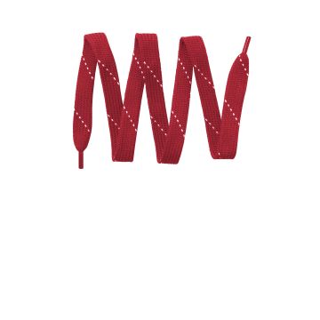 Deep Red/ White