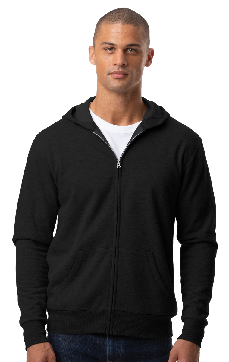 BG9304Z Blue Generation Adult Zip Front Hoodie