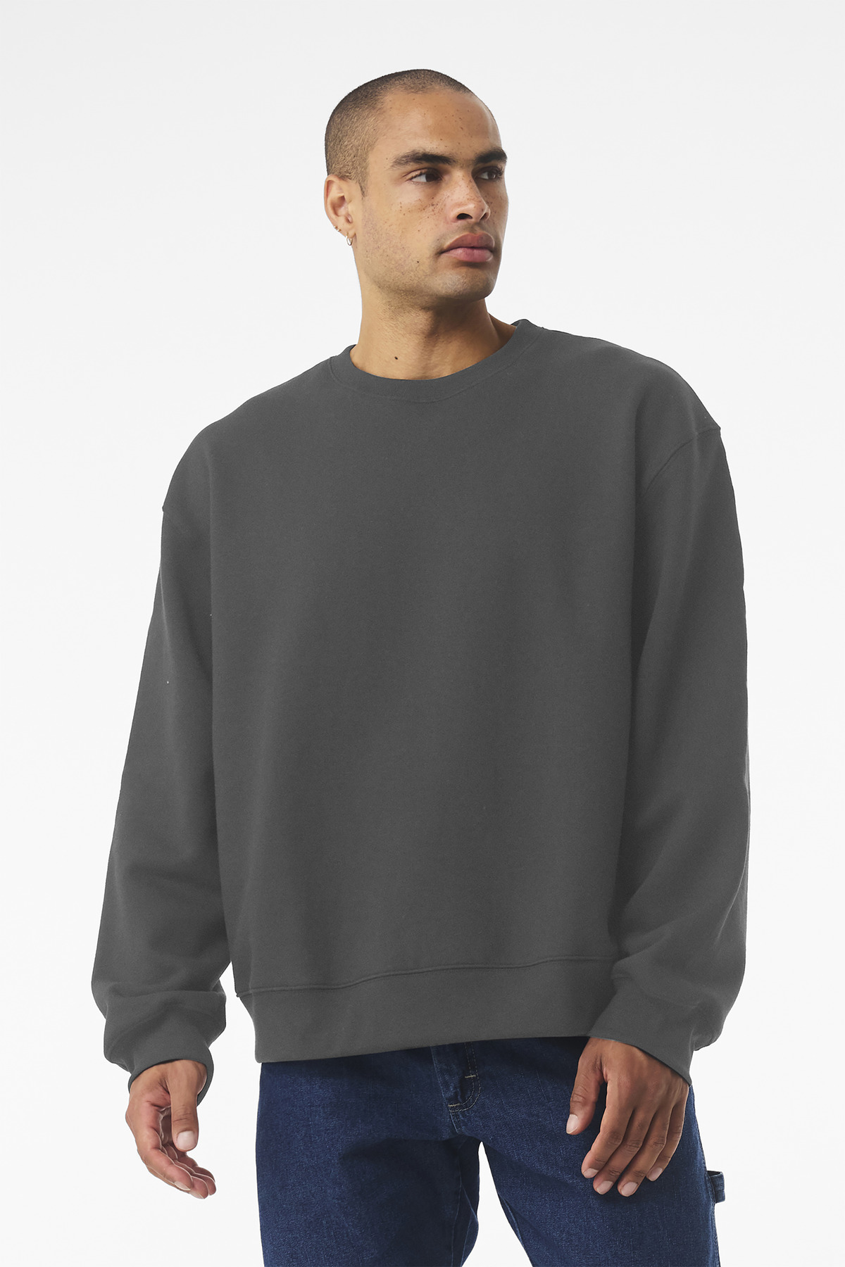 BC4711 BELLA+CANVAS Unisex 10-Ounce Heavyweight Crewneck Sweatshirt