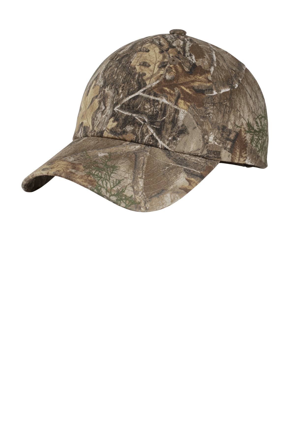 Garment Washed Camo Baseball Cap Realtree Edge Hunting Hat Camouflage NEW 
