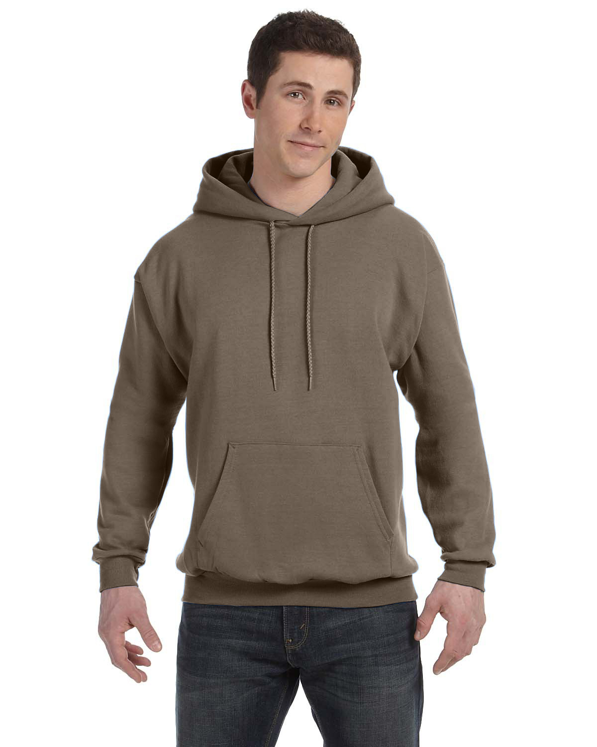 Frozen Tundra Liquid Dye Kleding Gender-neutrale kleding volwassenen Hoodies & Sweatshirts XL Hanes Ecosmart 50/50 Hoodie 