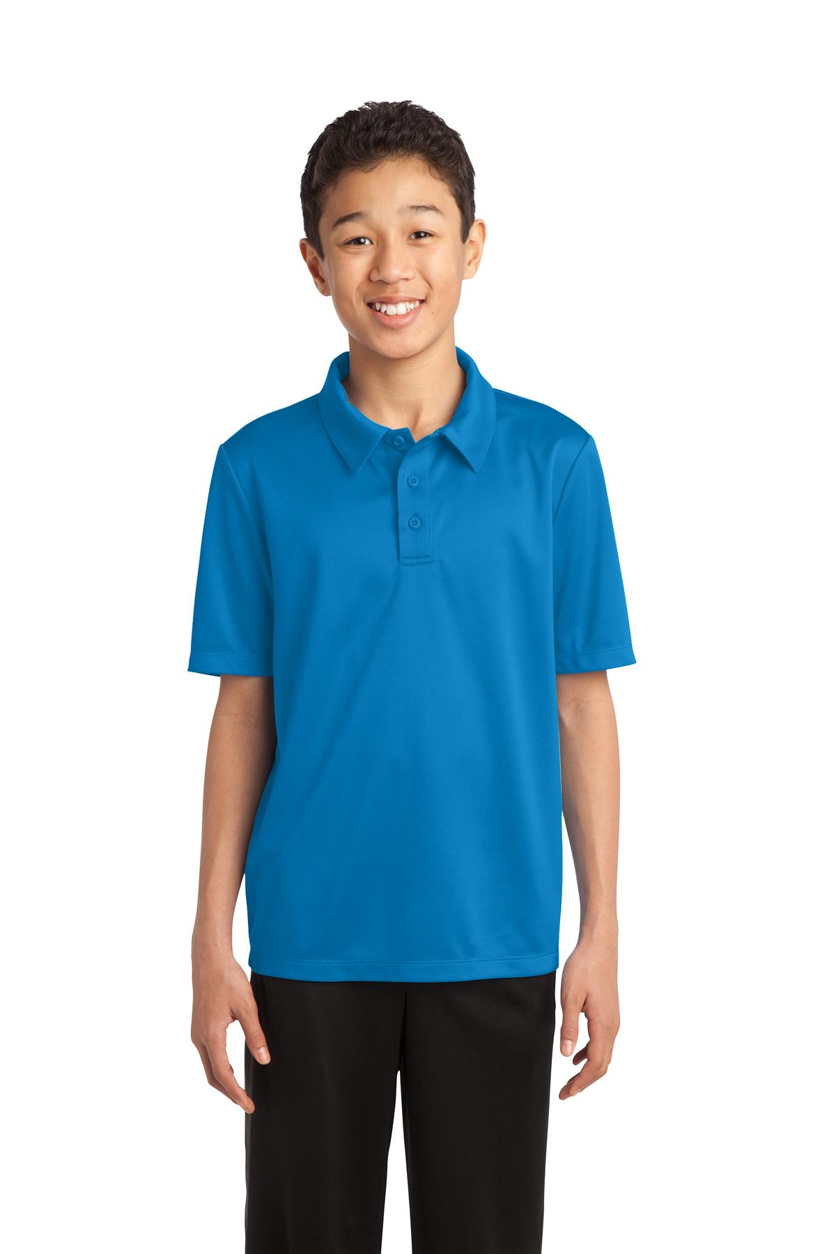 Port Authority Big boys Youth Silk Touch Polo 